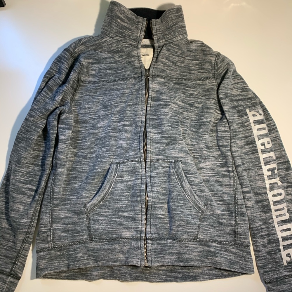 Grey Abercrombie sweatshirt